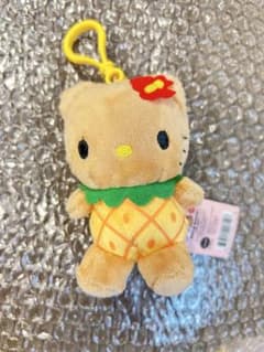 日焼けキティ ガングロキティ ハワイ ストラップ キーホルダー