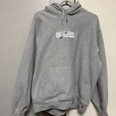 BOXLOGO hooded heather gray 24fwのサムネイル