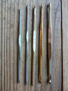 金属製かぎ針5本セットのサムネイル