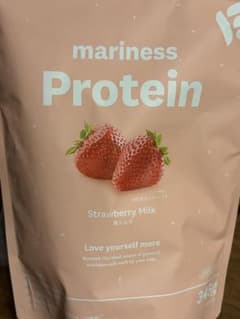 mariness Protein 苺ミルク 345g スプーン付のサムネイル