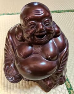 布袋様 置物 陶器製のサムネイル