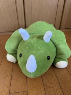 トリケラトプス ぬいぐるみ グリーンのサムネイル