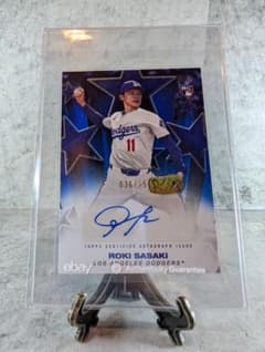 【150枚限定】佐々木朗希 直筆サイン 2025 Topps RC ドジャース 150枚限定】佐々木朗希 直筆サイン 2025 Topps RC ドジャース - メルカリ