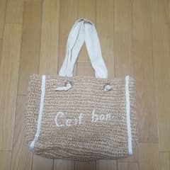 カゴバッグ　☆値下します！のサムネイル