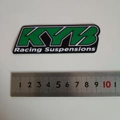 カヤバ　KYB Racing Suspensions ステッカー　バイク　防水のサムネイル