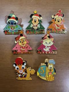 ディズニー ピンバッジ 7個セット - メルカリ