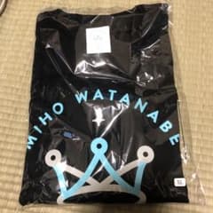 日向坂46 渡邉美穂 卒業セレモニー　ロゴTシャツ XL／ ブラックのサムネイル