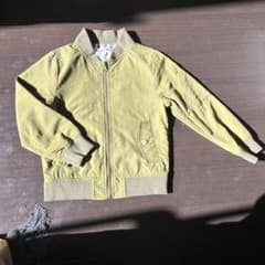 黄緑 ジップアップジャケット 100cm~のサムネイル