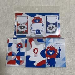 ミャクミャク　メモ帳　付箋　セットのサムネイル