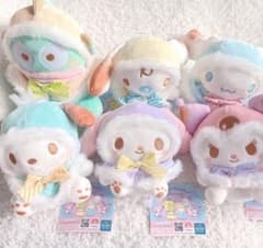サンリオ ましゅまるむ カラフルケープ ぬいぐるみ①② 全6種 コンプ