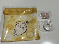 ちいかわ くら寿司 オリジナル ミニ巾着 うさぎ　シーサーのサムネイル