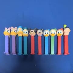 PEZ ペッツ ディズニー キャラクター ディスペンサー 10本セット