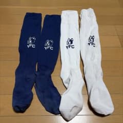 【横浜FCサッカーソックス 】2足セットのサムネイル