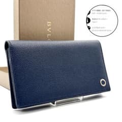 新品未使用◇BVLGARI 長財布 ビーゼロワン ブルガリマン ネイビー