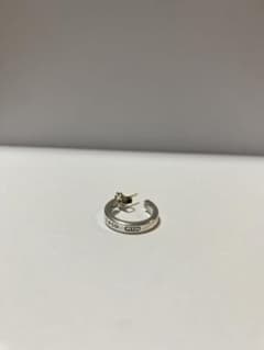 Tiffany& Co. 1837 ナロー シルバー フープピアス 片耳のサムネイル