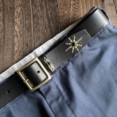 ディッキーズ874専用スタッズベルト 真鍮 ミッスーリ HTC CALEE - メルカリ