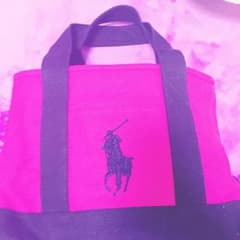 ラルフローレン トートバッグ ピンクのサムネイル