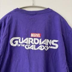 MARVEL 가디언즈 오브 갤럭시 티셔츠[L] 퍼플