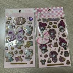 【未使用】サンリオグッズ　凹凸シールのサムネイル