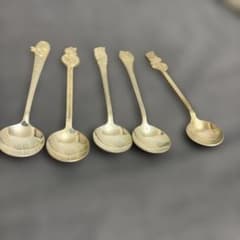 トヨタ モーターショー 記念スプーン5本セット（1961〜1965年）昭和
