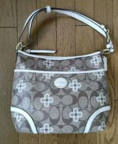 COACH☆ペイトンシグネチャー☆クローバー☆コンバーチブルホーボー 