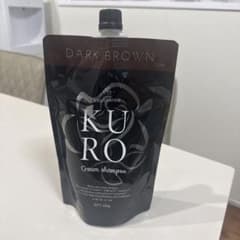 新品未使用】KURO クリームシャンプー ダークブラウン 400g - メルカリ