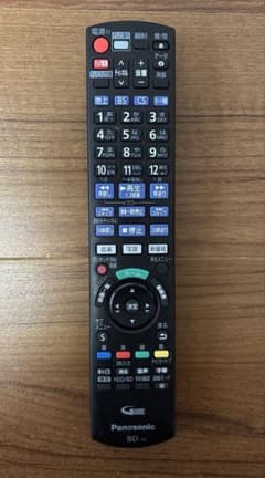 パナソニック　BDリモコンN2QAYB001234のサムネイル