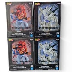 드래곤 볼 GT MATCH MAKERS 피규어 4종