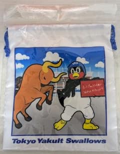 東京ヤクルトスワローズ つば九郎 巾着袋のサムネイル
