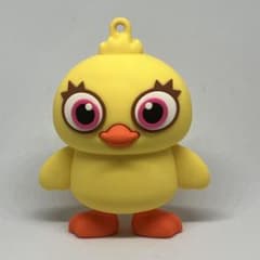 토이 스토리 4 덕키 고무 열쇠 고리 매력 피규어
