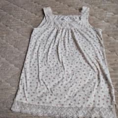 Comfort Basic 花柄 キャミソール Lサイズ レース付きのサムネイル