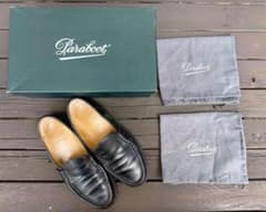 k*u様 PARABOOT パラブーツ ランス 黒 uk7 純正箱、袋付き PARABOOT パラブーツ ランス 黒 uk7 純正箱、袋付き - メルカリ