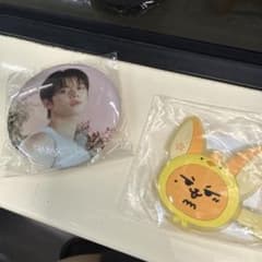 TXT カプセルトイ ヘアクリップ 缶バッジ テヒョン ３点セット ダゴニャン テヒョン TXT ACT TOMORROW ヘアクリップ 缶バッジ - メルカリ