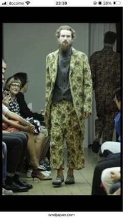 ヨウジヤマモト 2011SS look5 size2ゴブラン 花柄パンツ - メルカリ