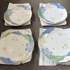 桂由美 花うたげ 花柄小皿4枚セット - メルカリ