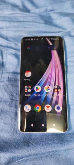 ジャンク　AQUOS zero2 ミスティホワイト 256 GB auのサムネイル