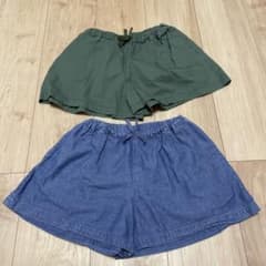 専用　限定値下げ　ユニクロ　ショートパンツ　2枚セットのサムネイル