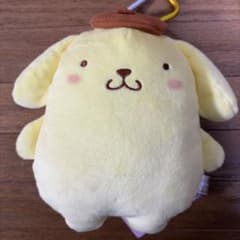 ポムポムプリン がま口 ぬいぐるみ ポーチのサムネイル