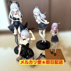 아야 피규어 4장 정리 판매 미소녀 토끼 유니폼