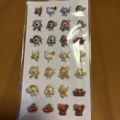 非売品　激レアパチンコ キャラクター 立体シール ぷっくりシールのサムネイル