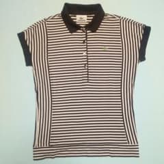 ☆太郎丸様専用☆LACOSTE　ポロシャツ40 　茶色×白のサムネイル