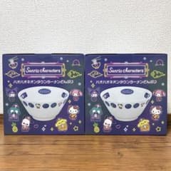 《2点セット》サンリオキャラクターズ ハオハオネオンタウンラーメンどんぶり