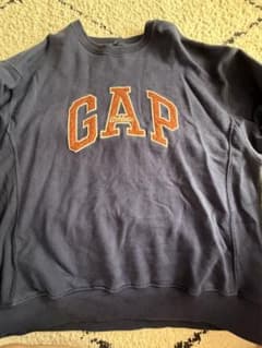 GAP ロゴ スウェット トレーナー ネイビーのサムネイル