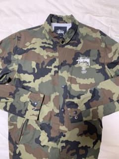 stussy迷彩柄コーチジャケットのサムネイル