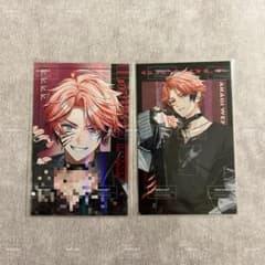 にじさんじ ぎゃうるふ ランダムチェキ 赤城ウェン うるふ セット