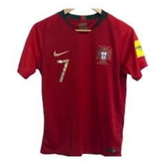 ポルトガル　ユニホーム  2018ロシアW杯　ロナウドのサムネイル