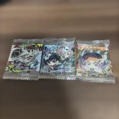 鬼滅の刃 シール 3枚セット ホログラムのサムネイル
