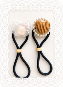 ヘアゴム2点セットのサムネイル