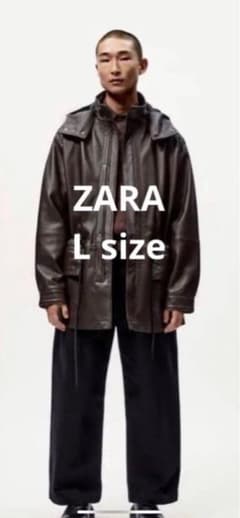 未使用に近い】レザーパーカー STUDIO NICHOLSON ZARA - メルカリ