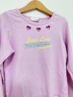 【値下げ中】JENNI ロンT 長袖カットソー 130cm ピンクのサムネイル